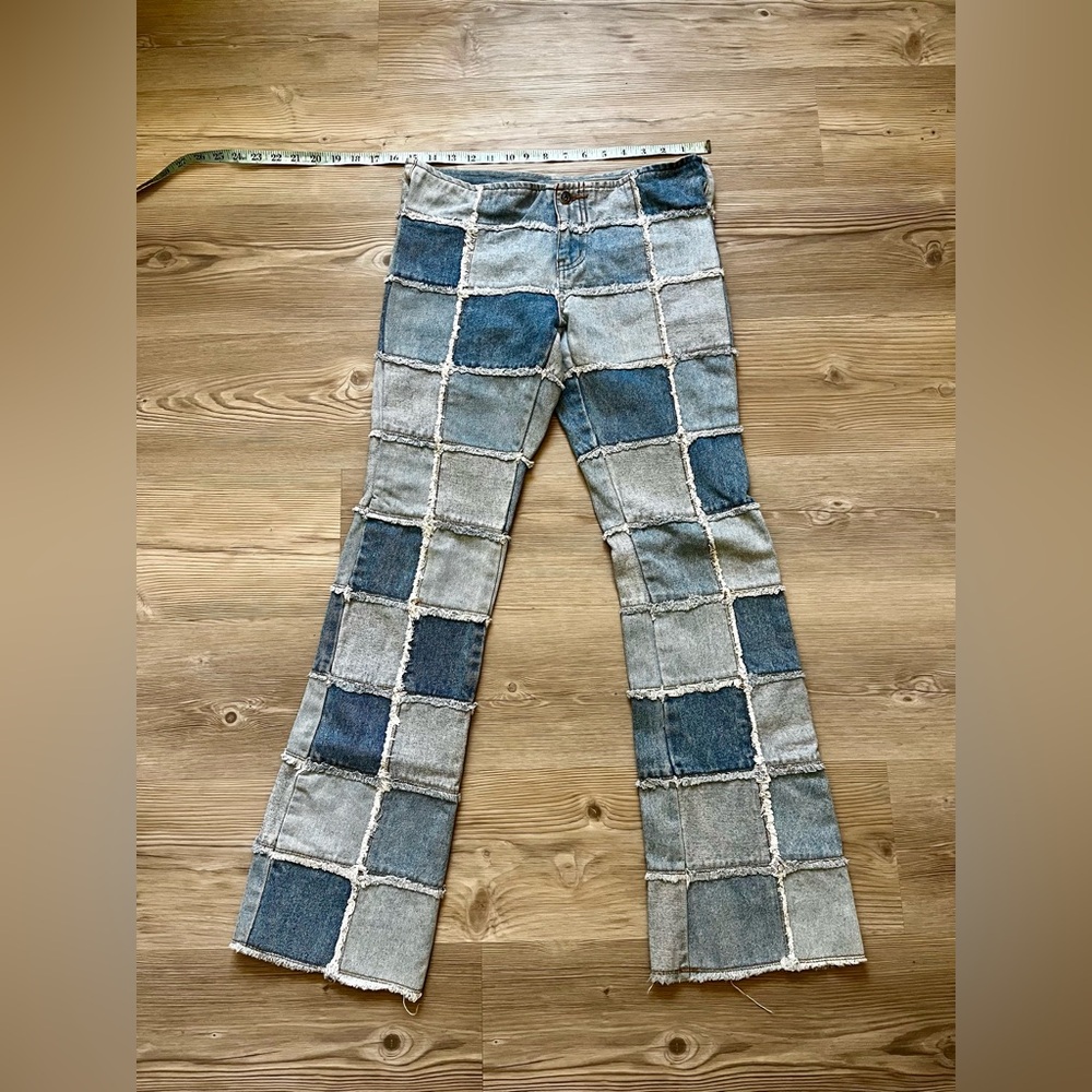 Zana Di Vintage 90’s Patchwork Jeans
